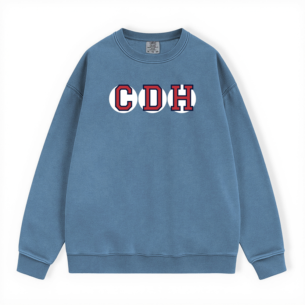 CDH RETIRED SOX LETTER CREWNECK