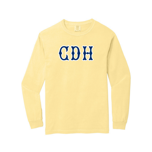 CDH NAVY SOX LETTERS LONG SLEEVE