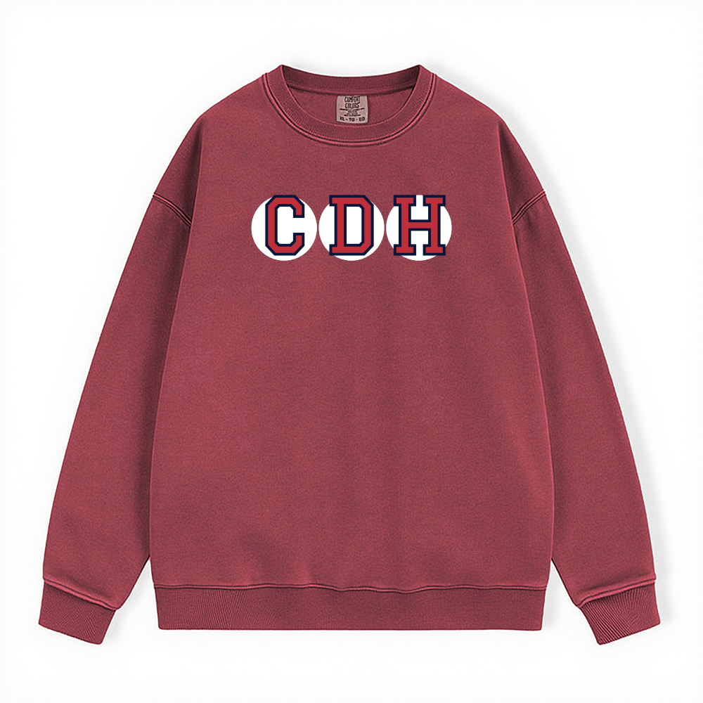 CDH RETIRED SOX LETTER CREWNECK