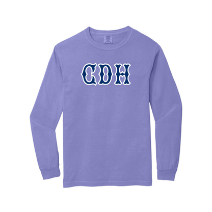 CDH NAVY SOX LETTERS LONG SLEEVE