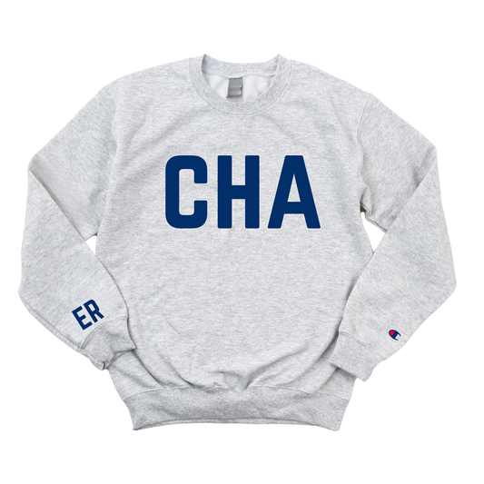 NAVY CHA RN ER CHAMPION CREWNECK