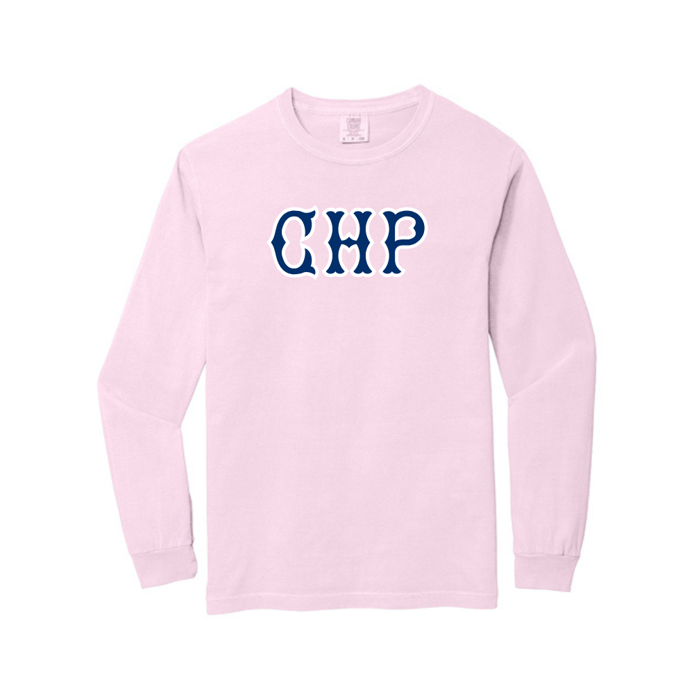 CHP NAVY SOX LETTERS LONG SLEEVE