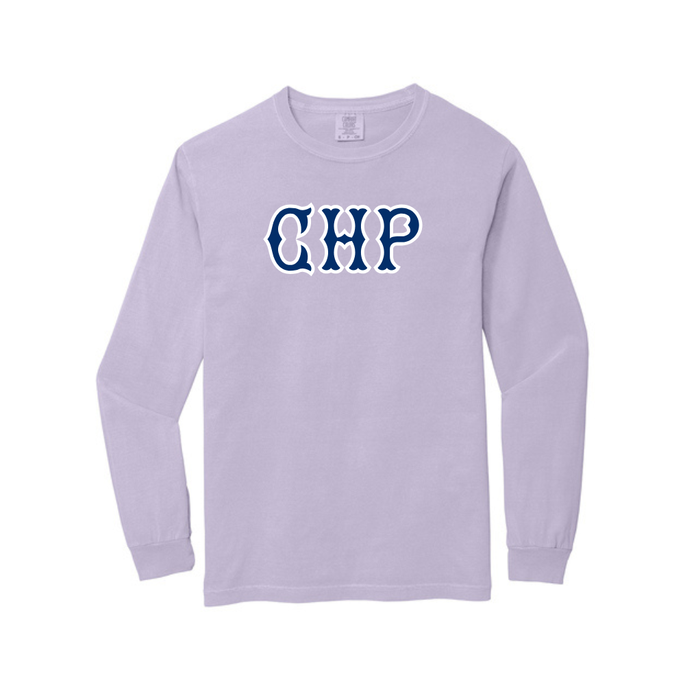 CHP NAVY SOX LETTERS LONG SLEEVE