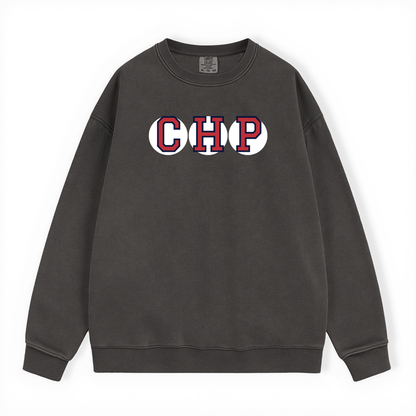 CHP RETIRED SOX LETTER CREWNECK