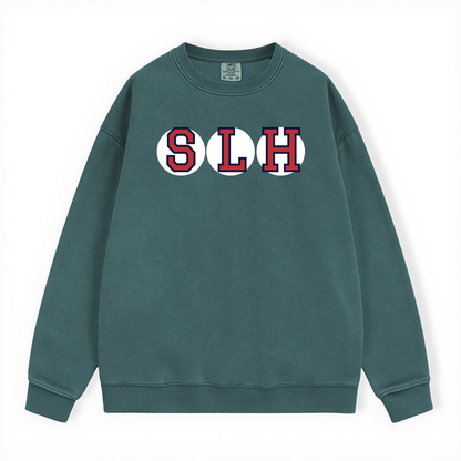 SLH  RETIRED SOX LETTER CREWNECK