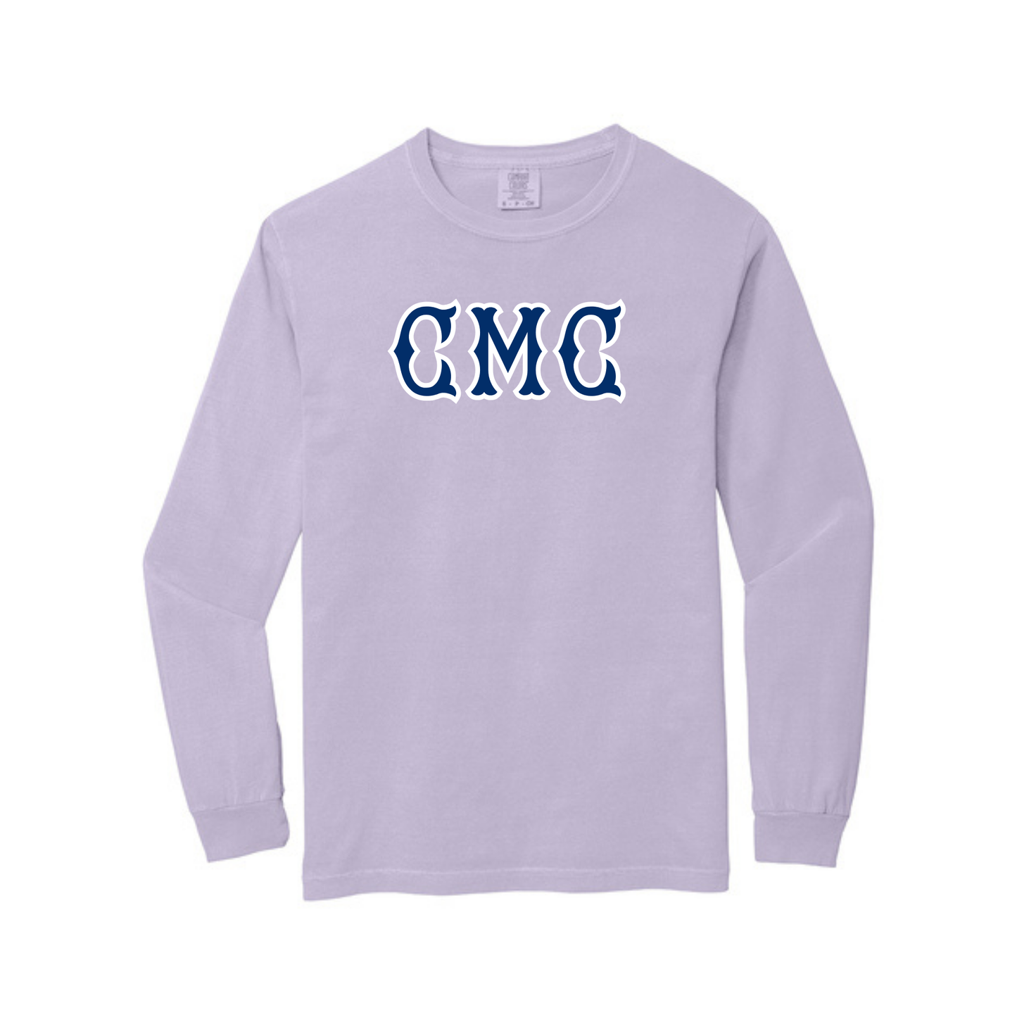 CMC NAVY SOX LETTERS LONG SLEEVE