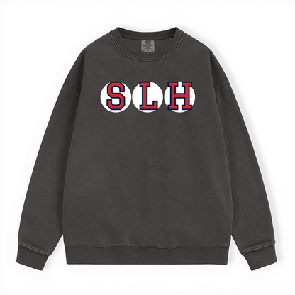 SLH  RETIRED SOX LETTER CREWNECK