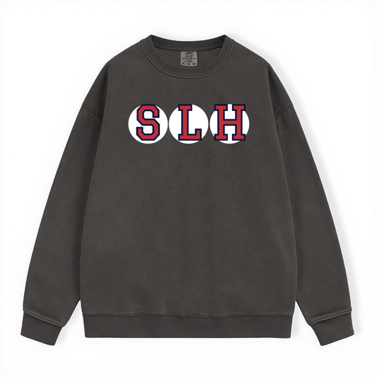 SLH  RETIRED SOX LETTER CREWNECK