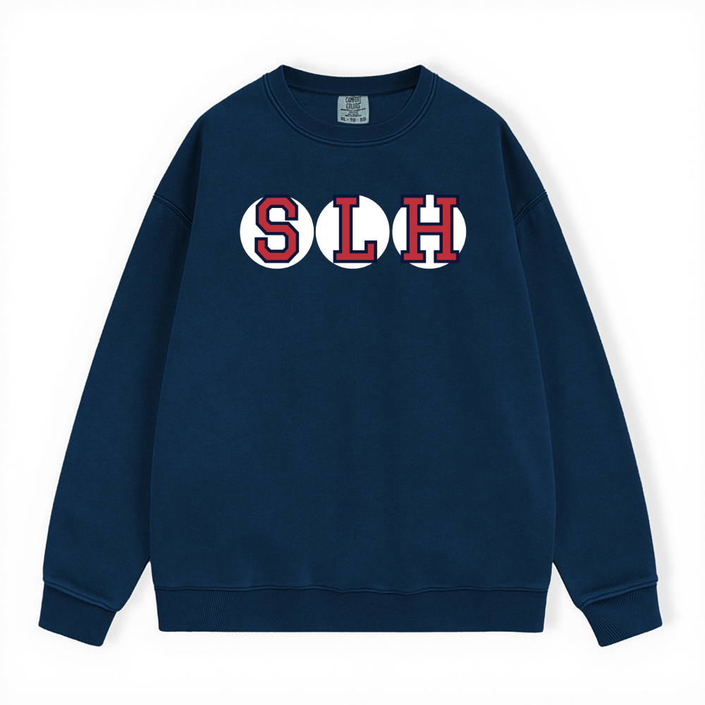 SLH  RETIRED SOX LETTER CREWNECK