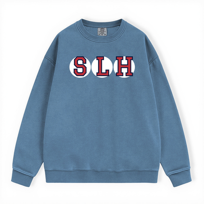 SLH  RETIRED SOX LETTER CREWNECK
