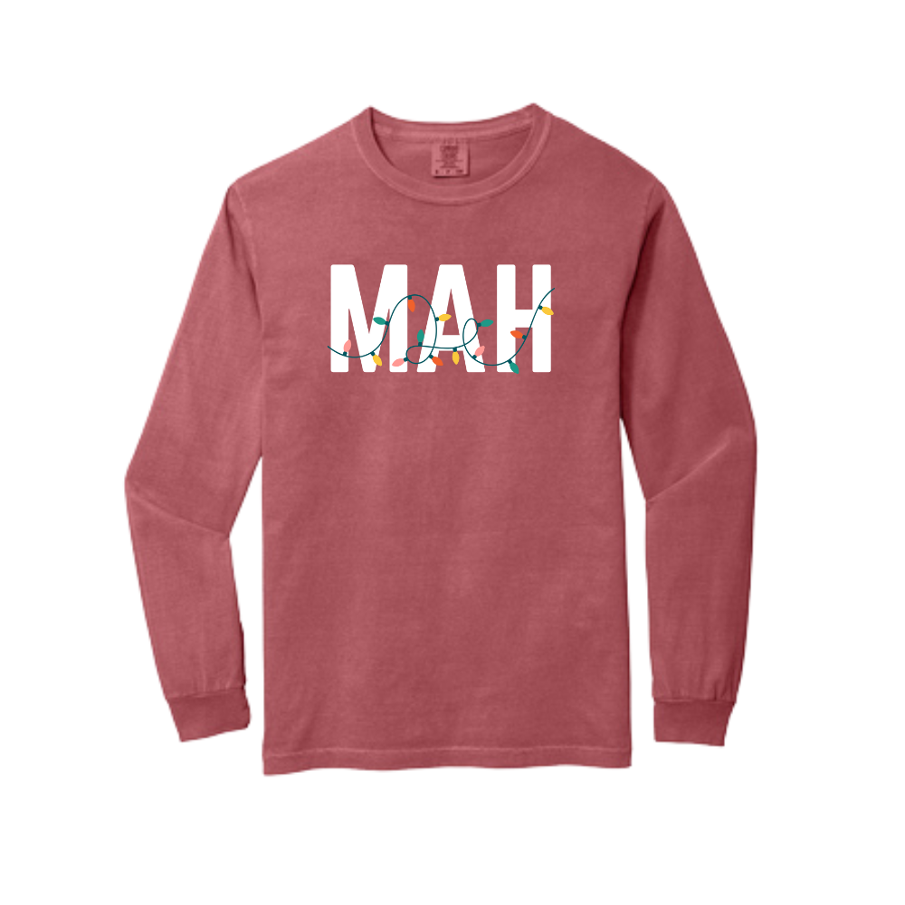 MAH HOLIDAY LIGHTS LONG SLEEVE