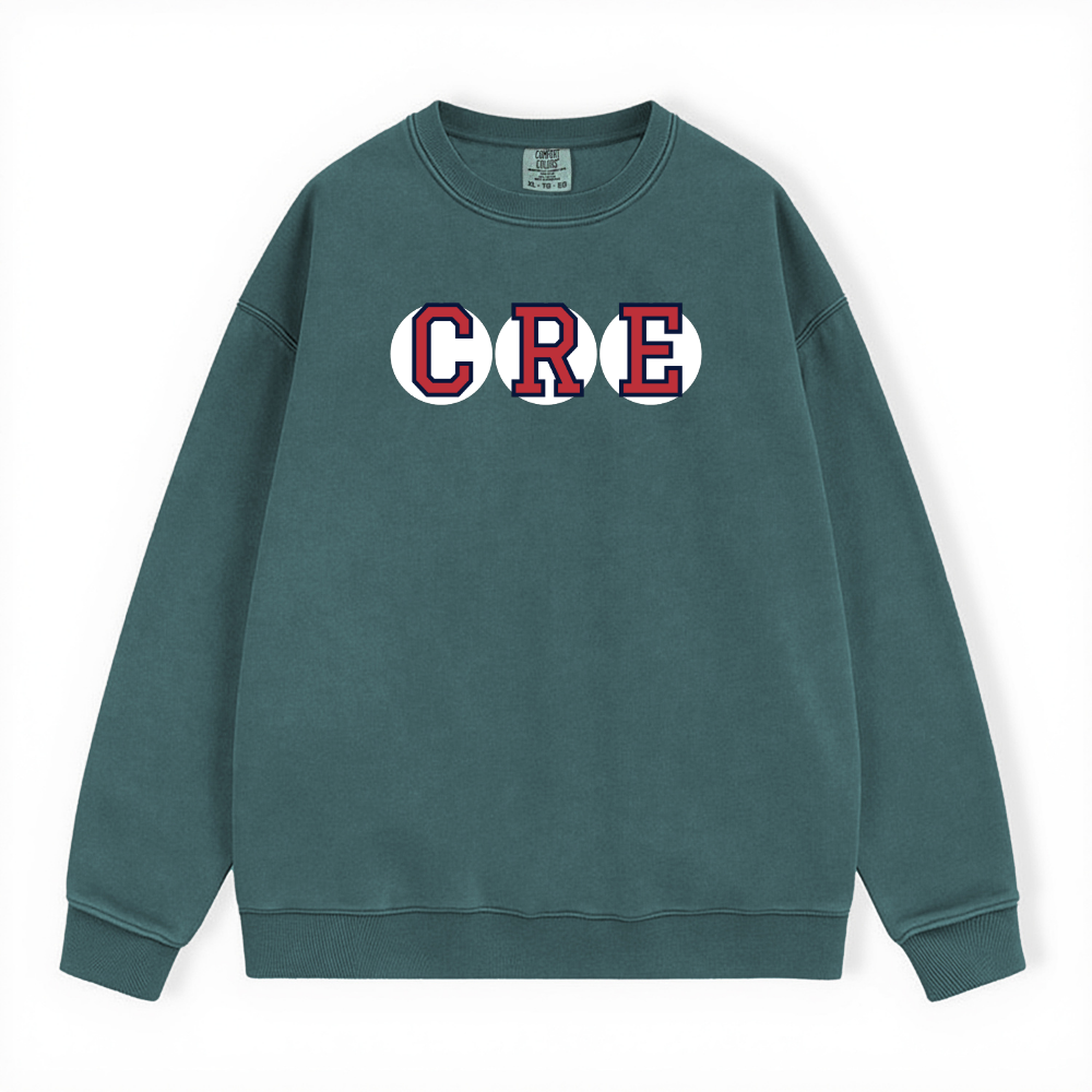 CRE RETIRED SOX LETTER CREWNECK