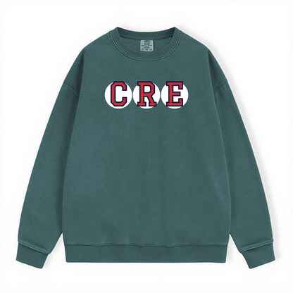 CRE RETIRED SOX LETTER CREWNECK