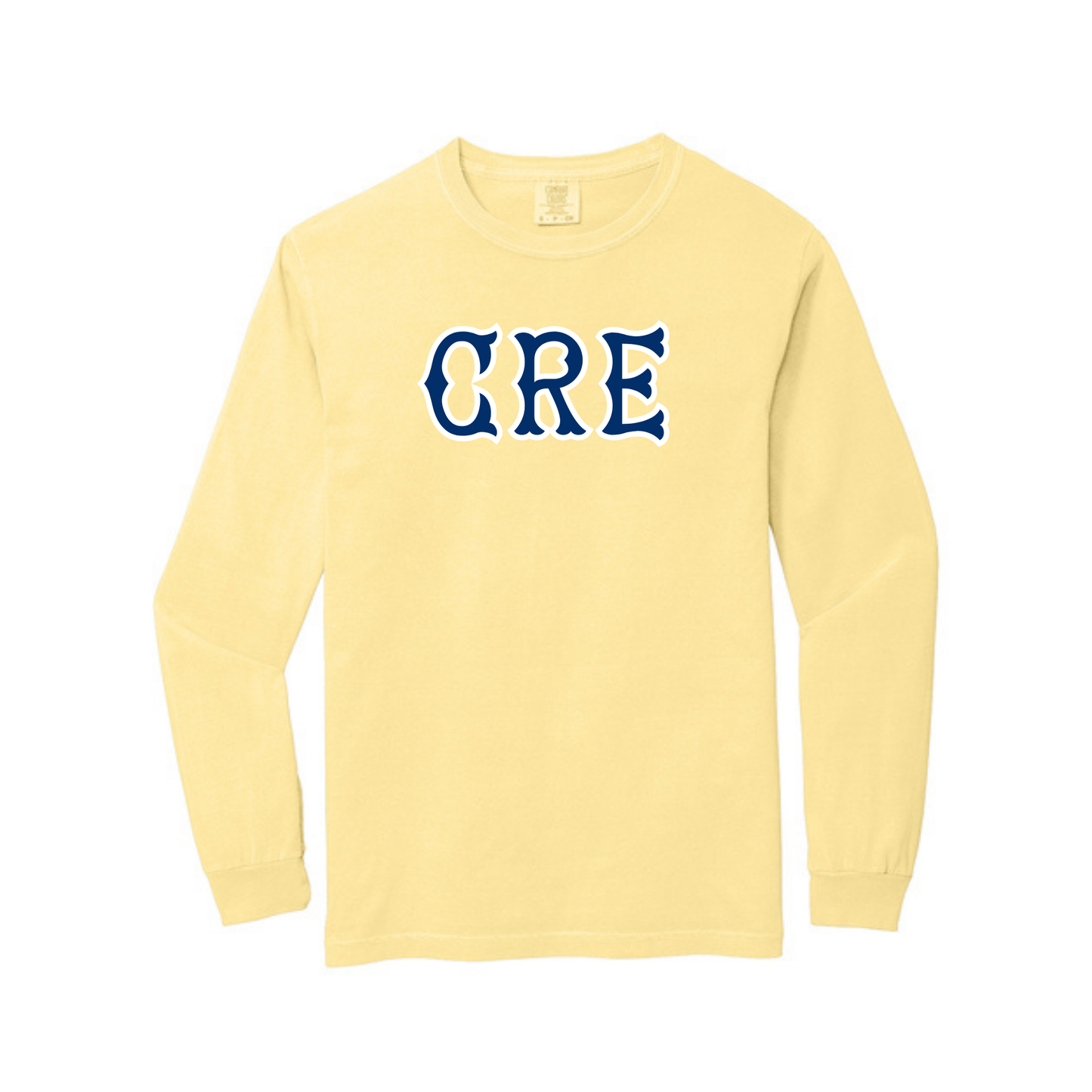 CRE NAVY SOX LETTERS LONG SLEEVE