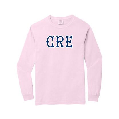 CRE NAVY SOX LETTERS LONG SLEEVE