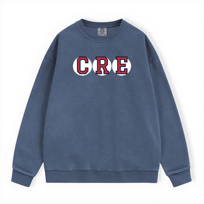 CRE RETIRED SOX LETTER CREWNECK