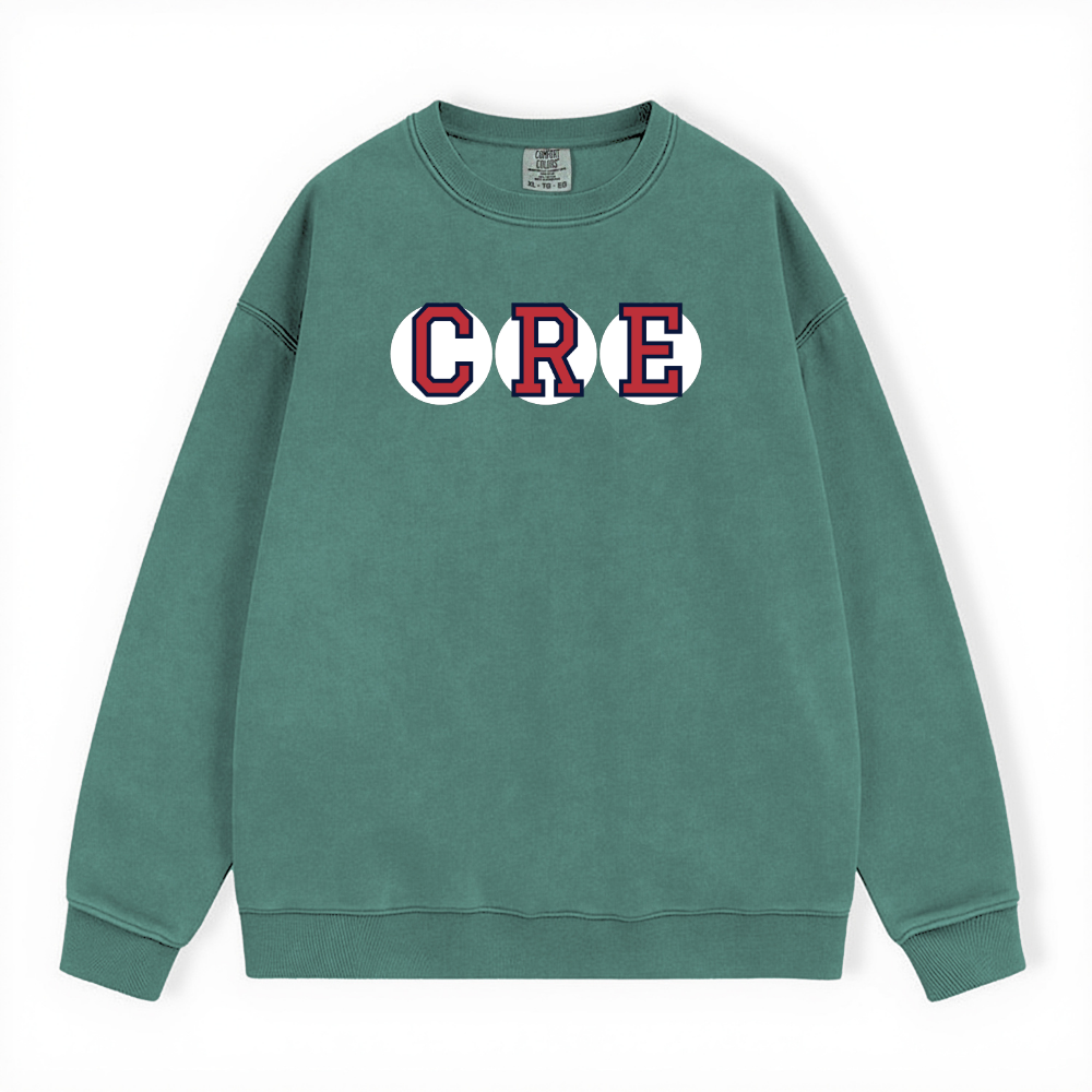 CRE RETIRED SOX LETTER CREWNECK