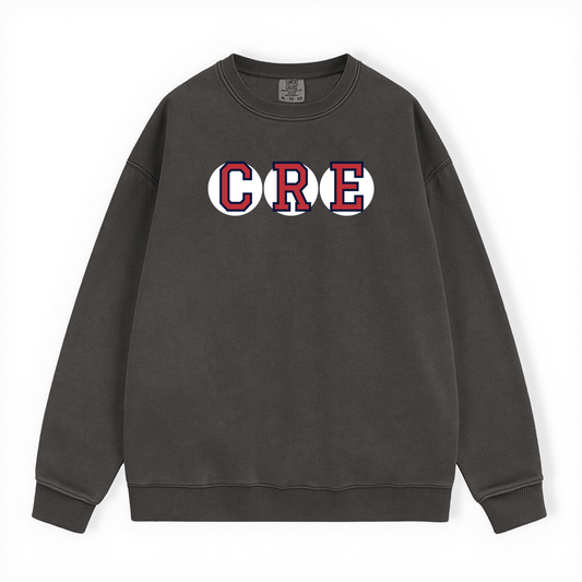 CRE RETIRED SOX LETTER CREWNECK