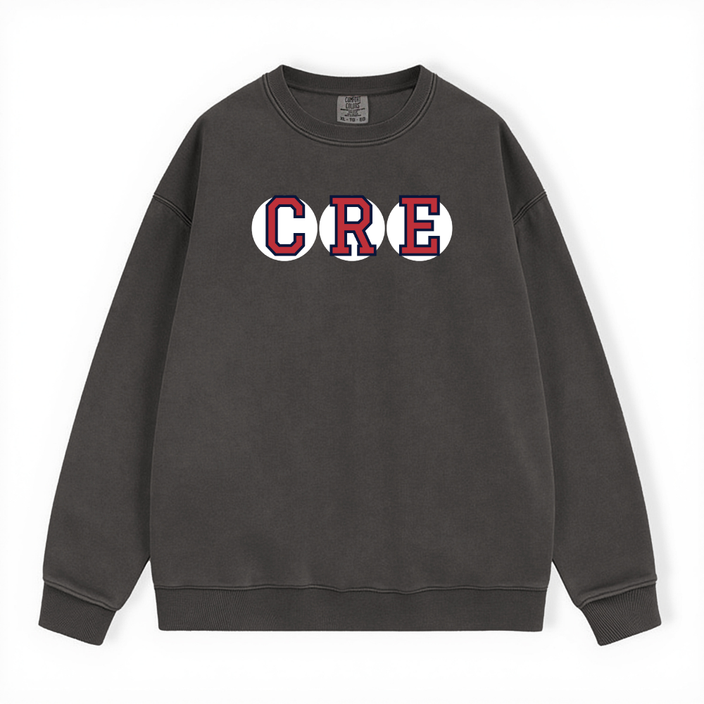 CRE RETIRED SOX LETTER CREWNECK