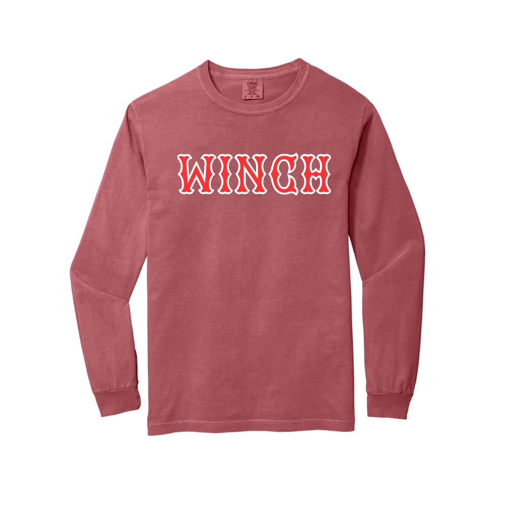 WINCH  SOX LETTERS LONG SLEEVE