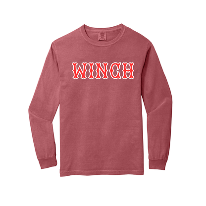 WINCH  SOX LETTERS LONG SLEEVE
