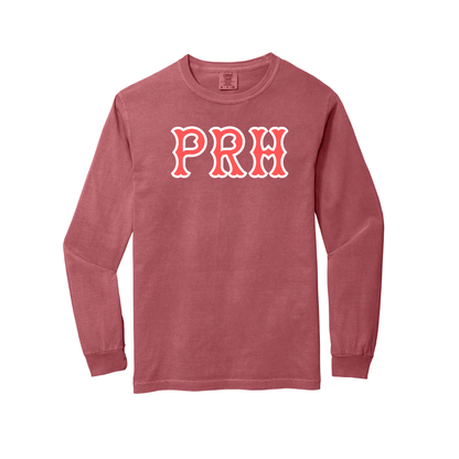 PRH SOX LETTERS LONG SLEEVE