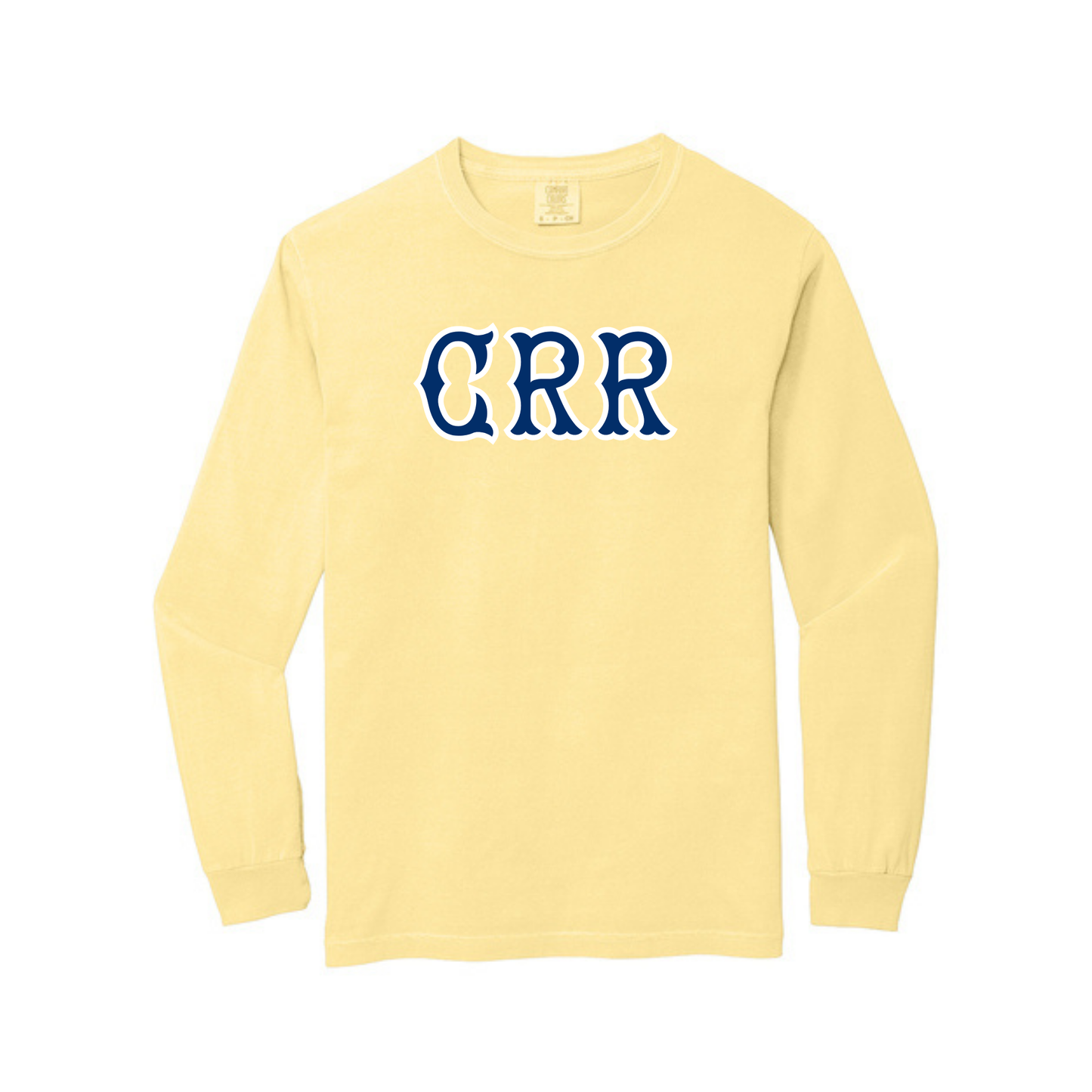 CRR NAVY SOX LETTERS LONG SLEEVE