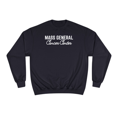 MGH CANCER CENTER SKYLINE NAVY CHAMPION CREWNECK