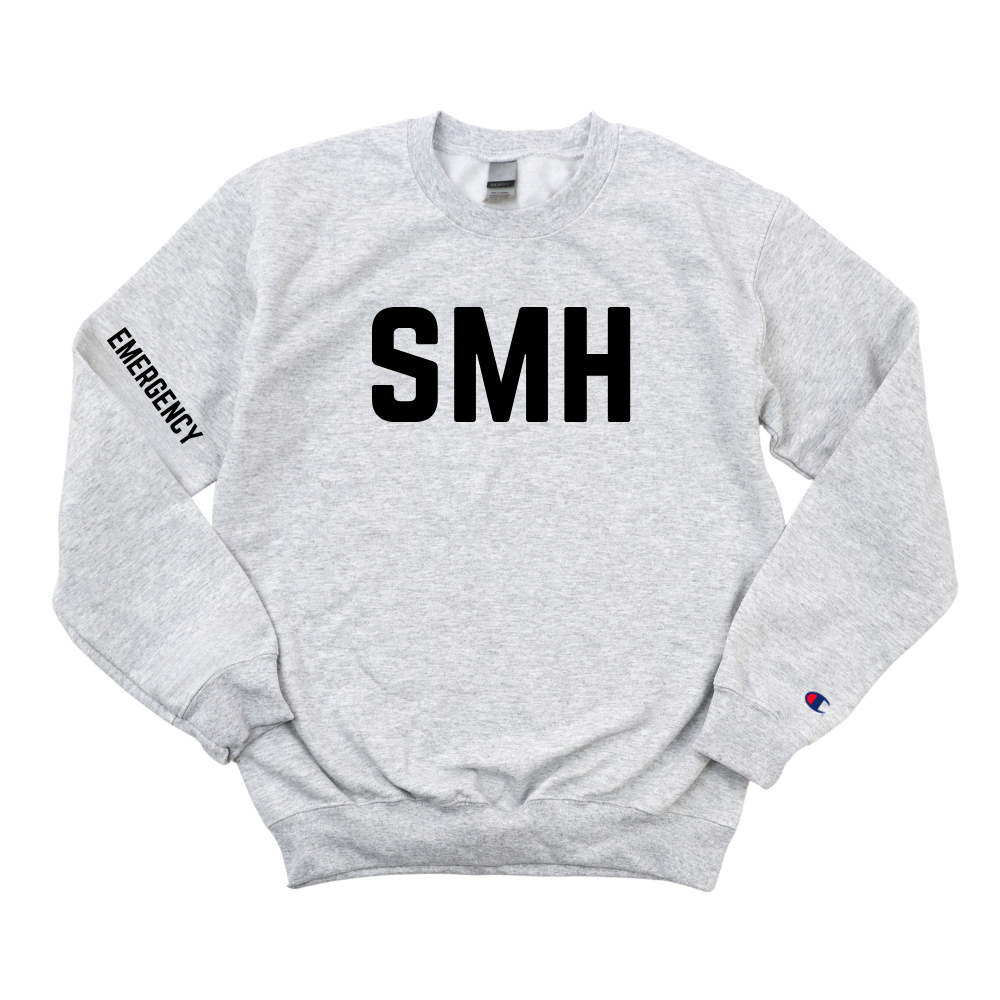 DARK GREEN SMH EMERGENCY CHAMPION CREWNECK