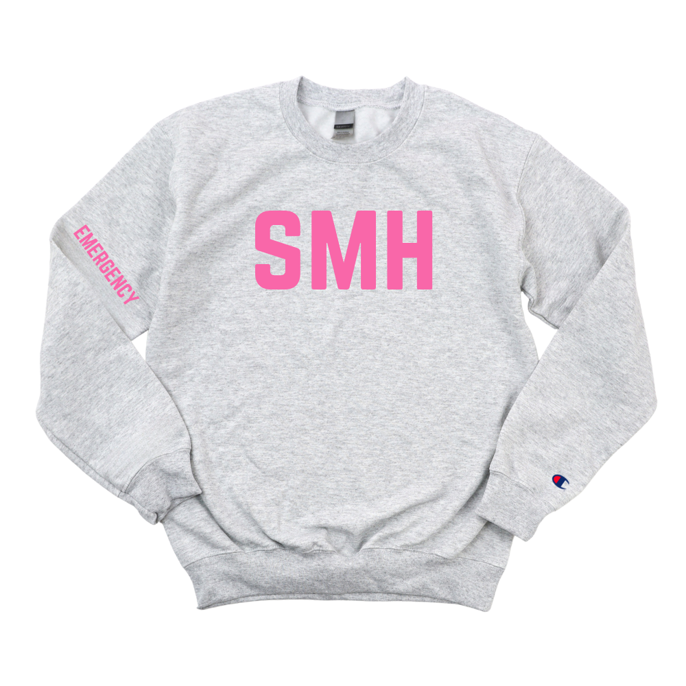 DARK GREEN SMH EMERGENCY CHAMPION CREWNECK