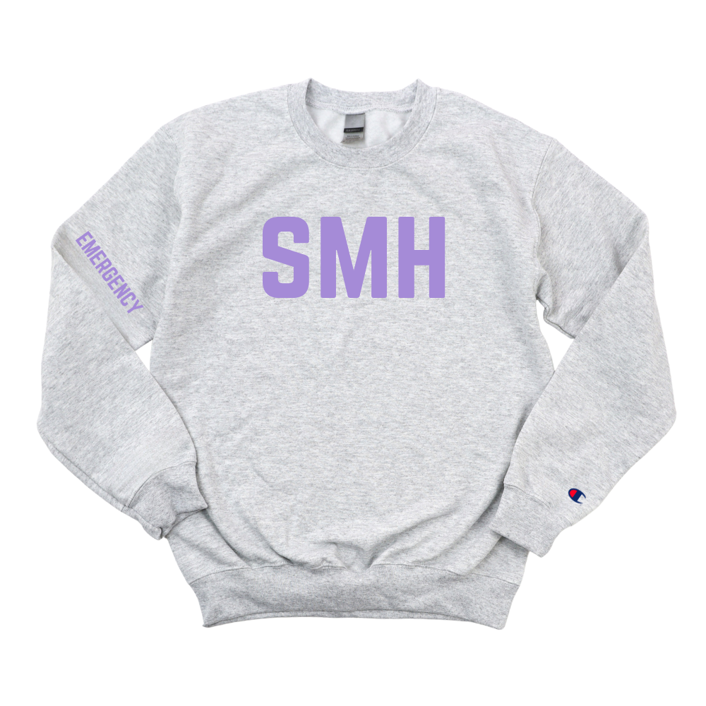 DARK GREEN SMH EMERGENCY CHAMPION CREWNECK
