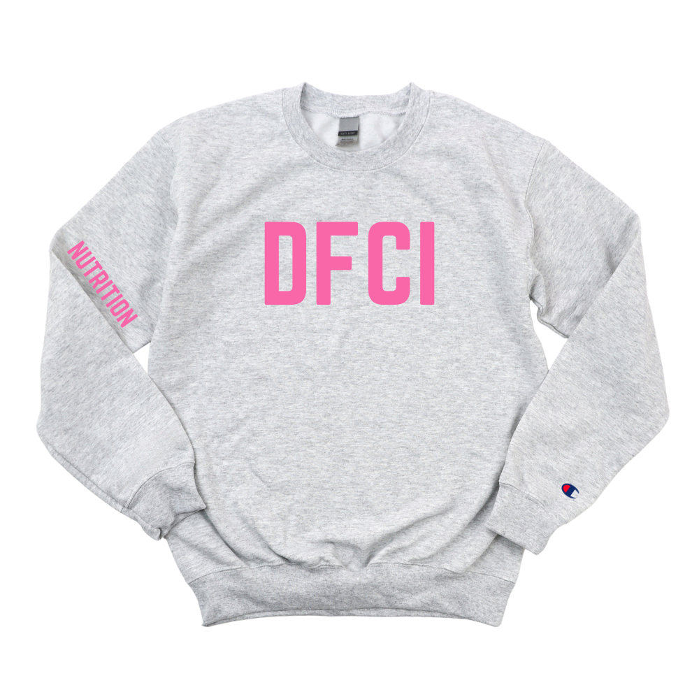 PINK DFCI NONSPECIFIC - NUTRITION CHAMPION CREWNECK
