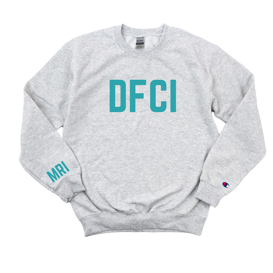 TEAL DFCI IMAGING - MRI CHAMPION CREWNECK
