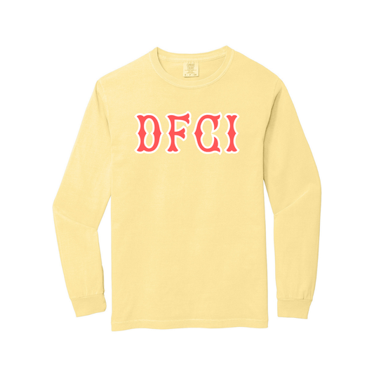 DFCI SOX LETTERS LONG SLEEVE