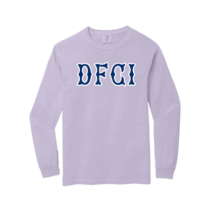 DFCI NAVY SOX LETTERS LONG SLEEVE