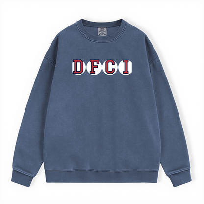 DFCI RETIRED SOX LETTER CREWNECK