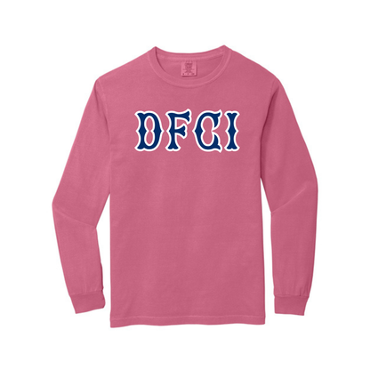 DFCI NAVY SOX LETTERS LONG SLEEVE