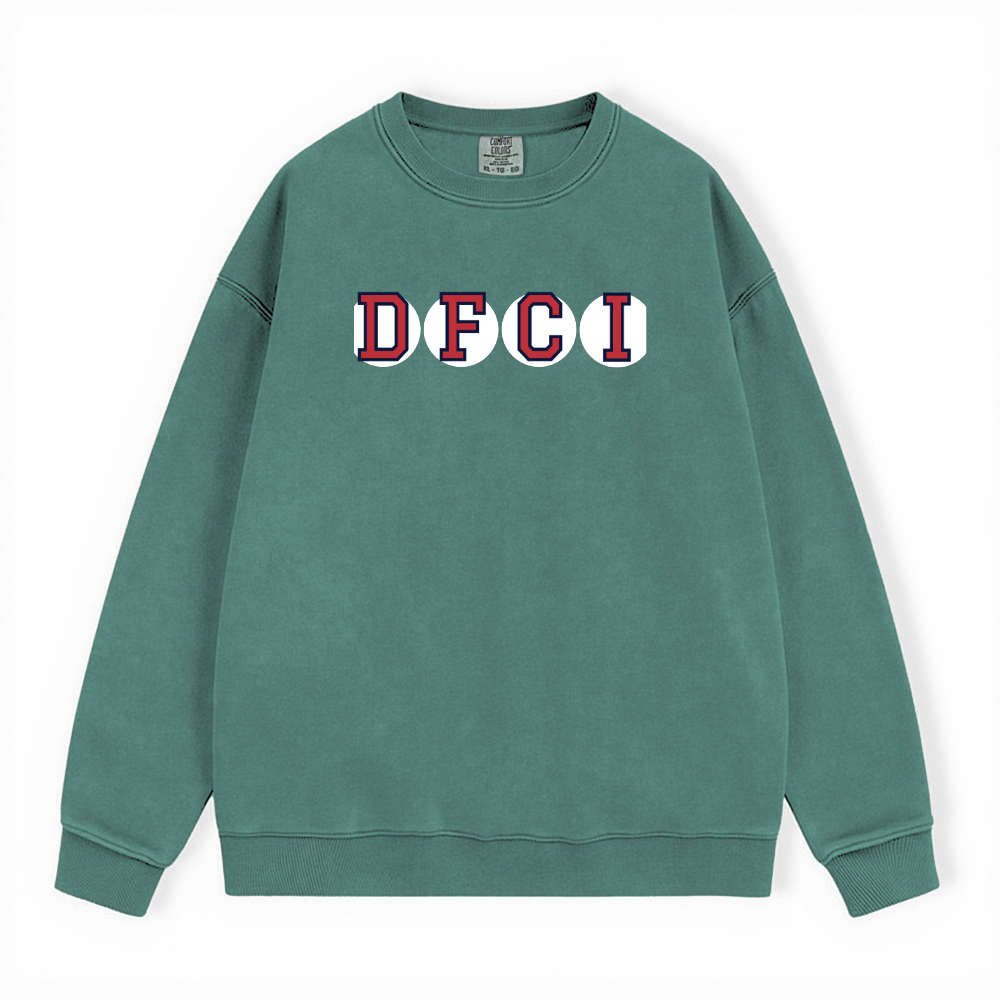 DFCI RETIRED SOX LETTER CREWNECK