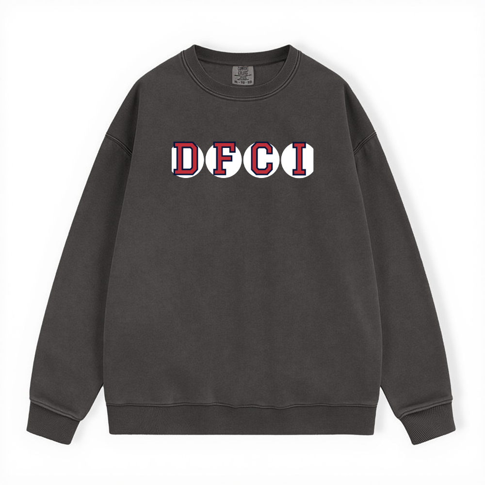 DFCI RETIRED SOX LETTER CREWNECK