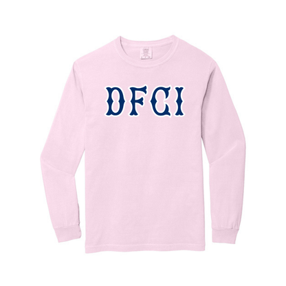 DFCI NAVY SOX LETTERS LONG SLEEVE