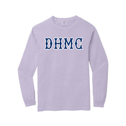 DHMC NAVY SOX LETTERS LONG SLEEVE