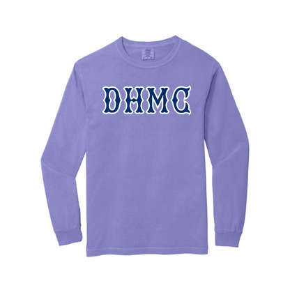 DHMC NAVY SOX LETTERS LONG SLEEVE