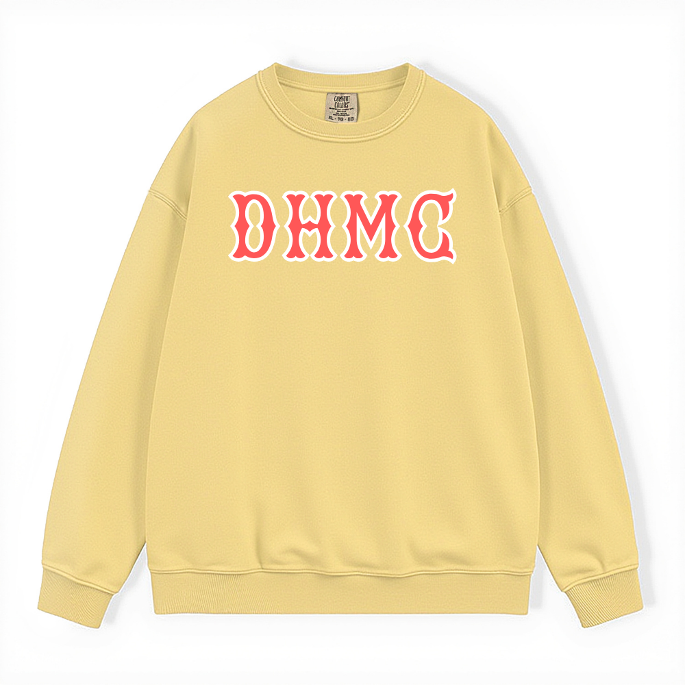 DHMC SOX LETTERS CREWNECK