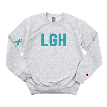 LGH OVARIAN CANCER AWARENESS CHAMPION CREWNECK