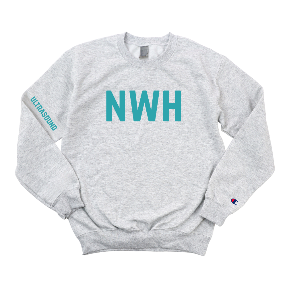 TEAL NWH RDMS - ULTRASOUND CHAMPION CREWNECK