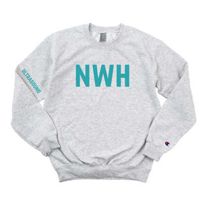 TEAL NWH RDMS - ULTRASOUND CHAMPION CREWNECK