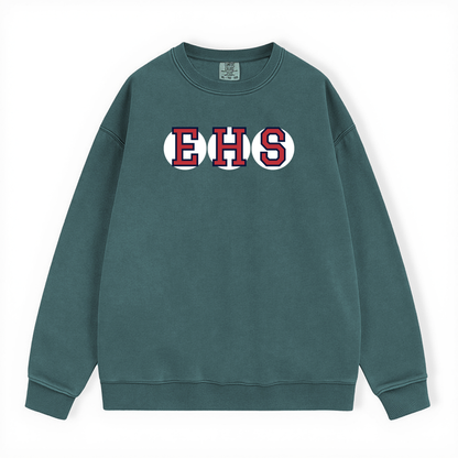 EHS RETIRED SOX LETTERS CREWNECK