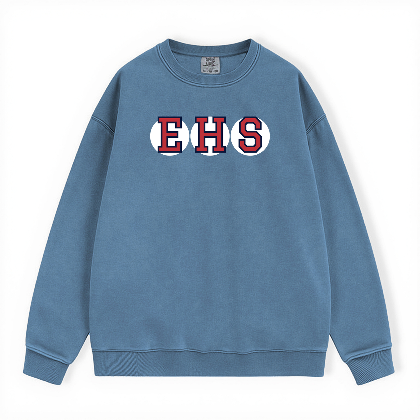 EHS RETIRED SOX LETTERS CREWNECK