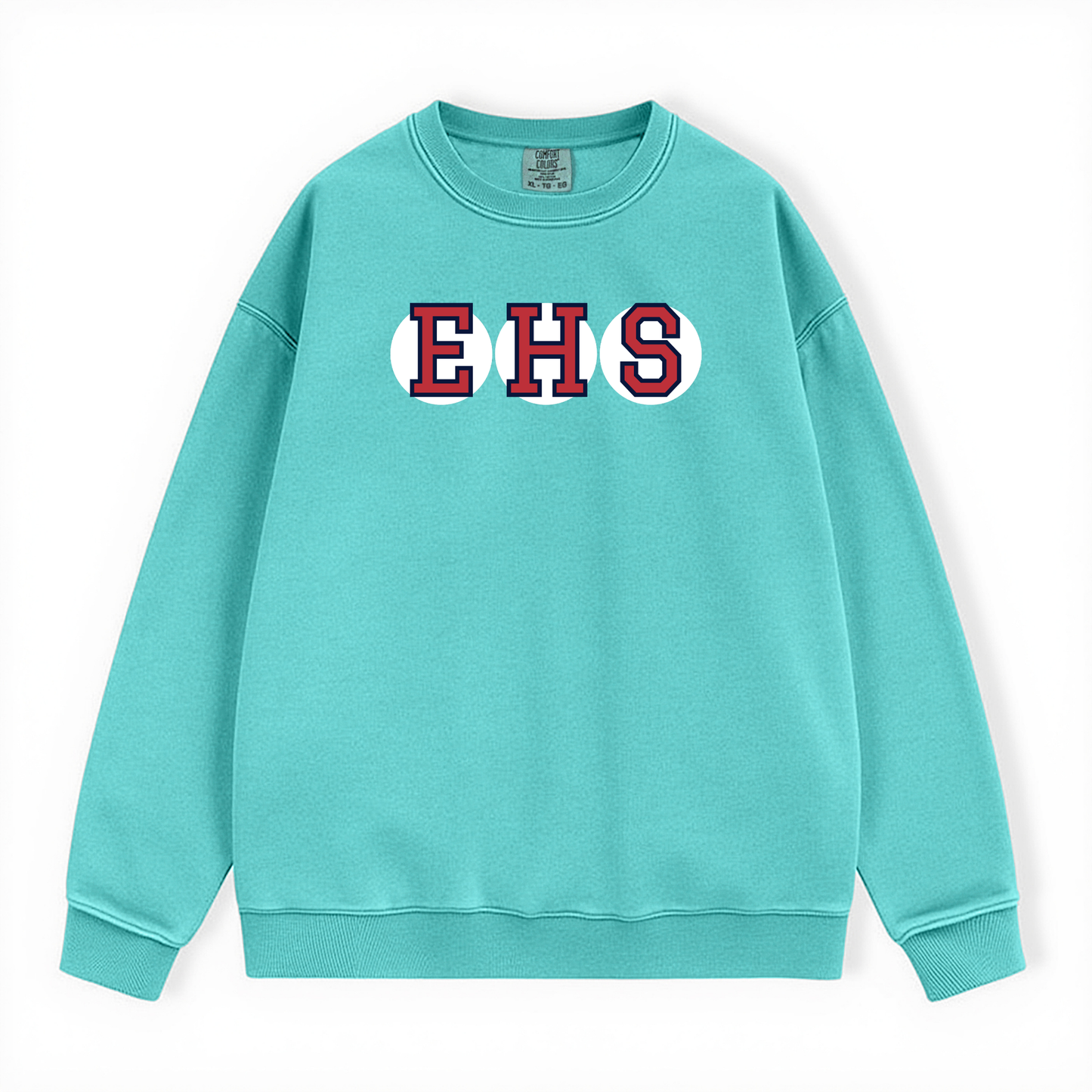 EHS RETIRED SOX LETTERS CREWNECK