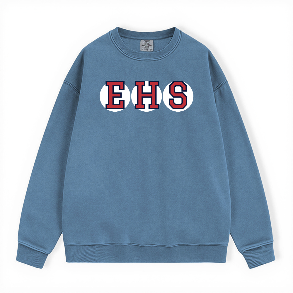 EHS RETIRED SOX LETTER CREWNECK